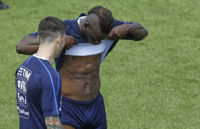 Photo Marco Bucco LaPresse May 24, 2018 Empoli (Italy) Soccer National A retreat In the pic: Mario Balotelli Foto Marco Bucco LaPresse 24 05 2018 Coverciano-Firenze (Italia) Sport Calcio Raduno Nazionale A Nella foto:& xa0;Mario Balotelli Photo Marco Bucco LaPresse May 24, 2018 Empoli (Italy) Sport Soccer National A retreat In the pic: Mario Balotelli  Copyright: xMarcoxBucco LaPressex