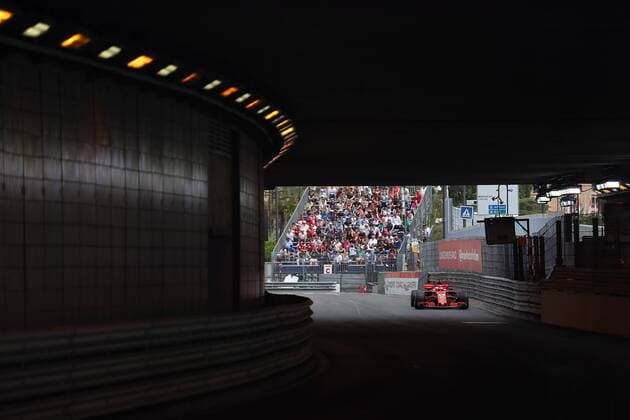 Photo4 LaPresse 24 05 2018 Monte Carlo, Monaco Grand Prix Formula One Monaco 2018 In the pic: Sebastian Vettel (GER) Scuderia Ferrari SF71H & xa9; Photo4 LaPresse 24 05 2018 Monte Carlo, Monaco Sport Grand Prix Formula One Monaco 2018 In the pic: Sebastian Vettel (GER) Scuderia Ferrari SF71H  Copyright: xPhoto4 LaPressex