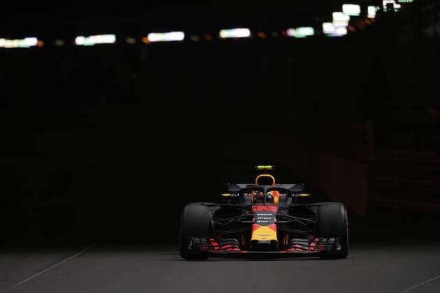 Photo4 LaPresse 24 05 2018 Monte Carlo, Monaco Grand Prix Formula One Monaco 2018 In the pic: Max Verstappen (NED) Red Bull Racing RB14 & xa9; Photo4 LaPresse 24 05 2018 Monte Carlo, Monaco Sport Grand Prix Formula One Monaco 2018 In the pic: Max Verstappen (NED) Red Bull Racing RB14  Copyright: xPhoto4 LaPressex