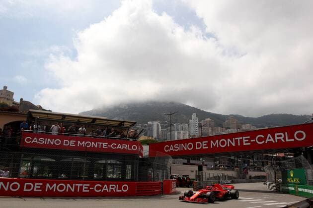 Photo4 LaPresse 24 05 2018 Monte Carlo, Monaco Grand Prix Formula One Monaco 2018 In the pic: Kimi Raikkonen (FIN) Scuderia Ferrari SF71H & xa9; Photo4 LaPresse 24 05 2018 Monte Carlo, Monaco Sport Grand Prix Formula One Monaco 2018 In the pic: Kimi Raikkonen (FIN) Scuderia Ferrari SF71H  Copyright: xPhoto4 LaPressex
