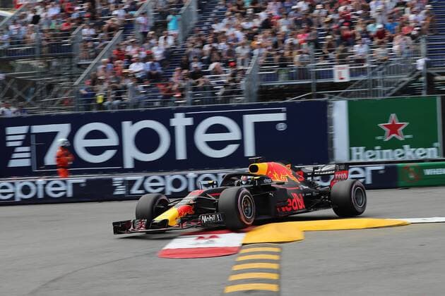 Photo4 LaPresse 24 05 2018 Monte Carlo, Monaco Grand Prix Formula One Monaco 2018 In the pic: Daniel Ricciardo (AUS) Red Bull Racing RB14 & xa9; Photo4 LaPresse 24 05 2018 Monte Carlo, Monaco Sport Grand Prix Formula One Monaco 2018 In the pic: Daniel Ricciardo (AUS) Red Bull Racing RB14  Copyright: xPhoto4 LaPressex