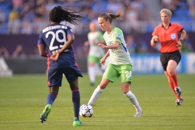 26 CAROLINE GRAHAM HANSEN (WOL) FOOTBALL FEMININ : Wolfsburg vs Lyon - Ligue des Champions - Finale - 24 05 2018 AnthonyBIBARD FEP Panoramic 