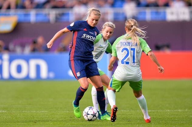 26 AMANDINE HENRY (OL) FOOTBALL FEMININ : Wolfsburg vs Lyon - Ligue des Champions - Finale - 24 05 2018 AnthonyBIBARD FEP Panoramic 
