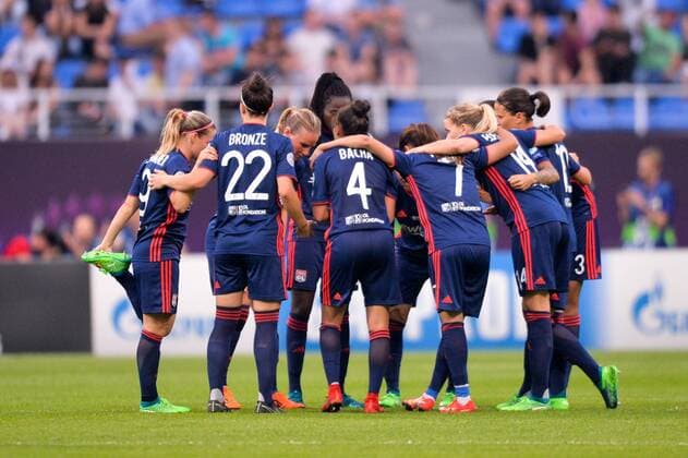 EQUIPE DE FOOTBALL FEMININ DE LYON - FAIR PLAY FOOTBALL FEMININ : Wolfsburg vs Lyon - Ligue des Champions - Finale - 24 05 2018 AnthonyBIBARD FEP Panoramic 
