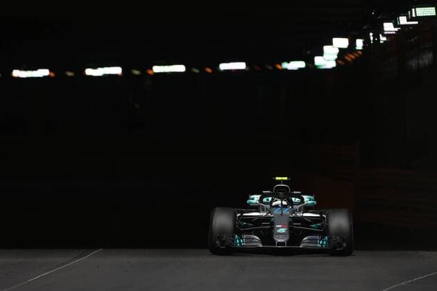 Photo4 LaPresse 24 05 2018 Monte Carlo, Monaco Grand Prix Formula One Monaco 2018 In the pic: Valtteri Bottas (FIN) Mercedes AMG F1 W09 & xa9; Photo4 LaPresse 24 05 2018 Monte Carlo, Monaco Sport Grand Prix Formula One Monaco 2018 In the pic: Valtteri Bottas (FIN) Mercedes AMG F1 W09  Copyright: xPhoto4 LaPressex