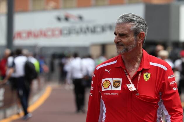 Photo4 LaPresse 24 05 2018 Monte Carlo, Monaco Grand Prix Formula One Monaco 2018 In the pic: Maurizio Arrivabene (ITA) Ferrari Team Principal & xa9; Photo4 LaPresse 24 05 2018 Monte Carlo, Monaco Sport Grand Prix Formula One Monaco 2018 In the pic: Maurizio Arrivabene (ITA) Ferrari Team Principal  Copyright: xPhoto4 LaPressex