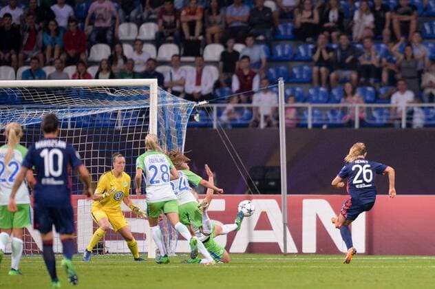 26 AMANDINE HENRY (OL) - BUT FOOTBALL FEMININ : Wolfsburg vs Lyon - Ligue des Champions - Finale - 24 05 2018 AnthonyBIBARD FEP Panoramic 