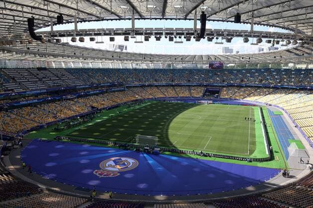 Liverpool Training General view at the Olympic Stadium, Kiev Content Not Available For UK Newspapers Copyright: xPaulxChestertonx FIL-11834-0025
