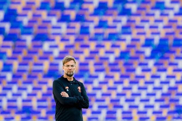 Themen der Woche - SPORT KW21 Bilder des Tages - SPORT 180525 Jürgen Klopp, head coach of Liverpool, during a training session on May 25, 2018 in Kyiv. Photo: Vegard Wivestad Grott BILDBYRAN kod VG 170176 *** 180525 Jürgen Klopp head coach of Liverpool during a training session on May 25, 2018 in Kyiv Photo Vegard Wivestad Grott BILDBYRAN Code VG 170176  Copyright: VEGARDxWIVESTADxGRoTT BB180525BB020