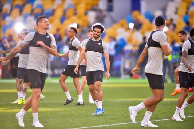 Mohamed Salah FOOTBALL : Entrainement Liverpool - Ligue des Champions - Finale - 25 05 2018 AnthonyBIBARD FEP Panoramic 