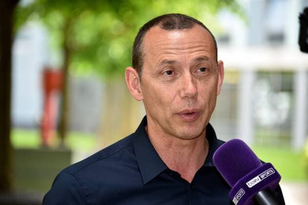 Handball coach Patrice Canayer from Montpellier HB on 25 05 2018 in Cologne at the media call for the VELUX EHF FINAL4 2018 Handball Champions League which will take place on 26 and 27 May in Cologne