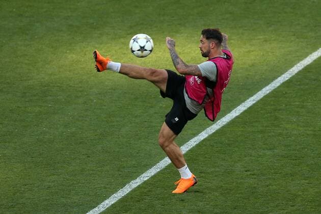 Liverpool Training Danny Ings of Liverpool during the Liverpool training session at the Olympic Stadium, Kiev Content Not Available For UK Newspapers Copyright: xPaulxChestertonx FIL-11834-0078