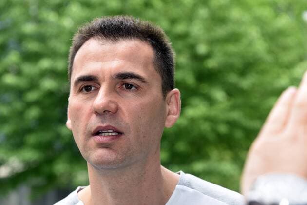 Handball coach Raúl González Gutiérrez from HC Vardar Skopje on 25 05 2018 in Cologne at the media call for the VELUX EHF FINAL4 2018 Handball Champions League which will take place on 26 and 27 May in Cologne