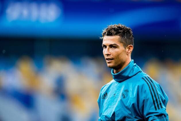 180525 Cristiano Ronaldo or Real Madrid during a training session on May 25, 2018 in Kyiv Photo Vegard Wivestad Cave BILDBYRAN Code VG 170177  Copyright: VEGARDxWIVESTADxGRoTT BB180525BB064