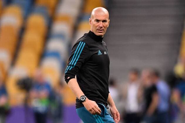 ZINEDINE ZIDANE FOOTBALL : Entrainement Real Madrid - Ligue des Champions - Finale - 25 05 2018 AnthonyBIBARD FEP Panoramic 