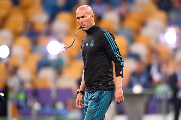 ZINEDINE ZIDANE FOOTBALL : Entrainement Real Madrid - Ligue des Champions - Finale - 25 05 2018 AnthonyBIBARD FEP Panoramic 