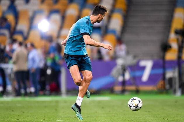 CRISTIANO RONALDO FOOTBALL : Entrainement Real Madrid - Ligue des Champions - Finale - 25 05 2018 AnthonyBIBARD FEP Panoramic 