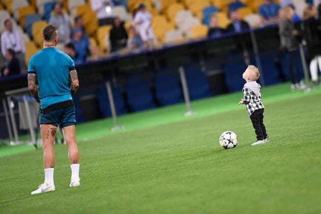 SERGIO RAMOS FOOTBALL : Entrainement Real Madrid - Ligue des Champions - Finale - 25 05 2018 AnthonyBIBARD FEP Panoramic 