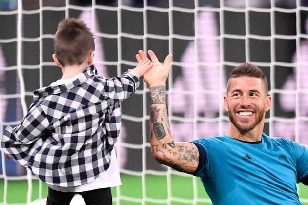 Bilder des Tages - SPORT SERGIO RAMOS FOOTBALL : Entrainement Real Madrid - Ligue des Champions - Finale - 25 05 2018 AnthonyBIBARD FEP Panoramic 