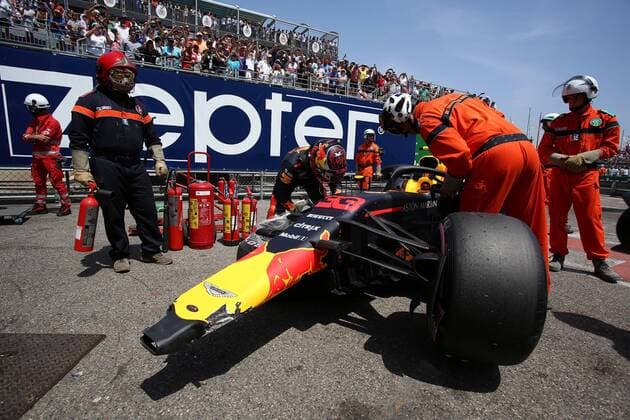 Crash Max Verstappen Red Bull Racing formula 1 GP Monaco 26 05 2018 Photo mspb Jean Petin Crash Max Verstappen formula 1 GP Monaco 2018