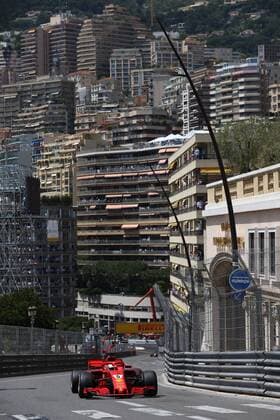 Formel 1, GP Monaco Photo4 LaPresse 26 05 2018 Monte Carlo, Monaco Grand Prix Formula One Monaco 2018 In the pic: Sebastian Vettel (GER) Scuderia Ferrari SF71H  Copyright: xPhoto4 LaPressex