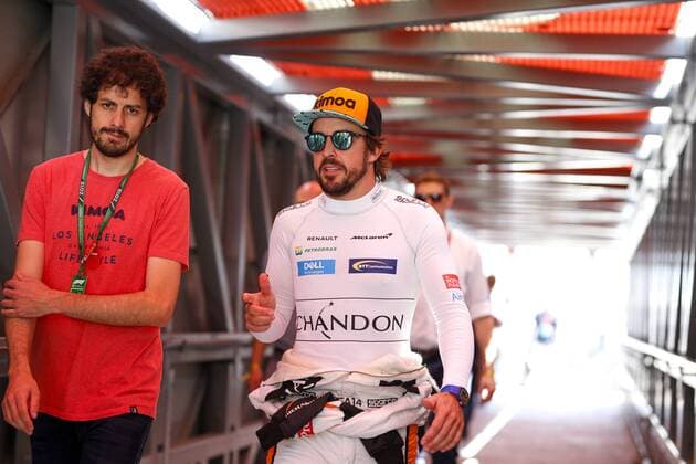 Formel 1, GP Monaco Motorsports: FIA Formula One World Championship WM Weltmeisterschaft 2018, Grand Prix of Monaco, 14 Fernando Alonso (ESP, McLaren F1 Team), Monte Carlo Monaco
