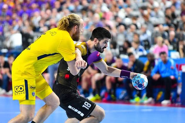 2018.05.26 Kolonia Pilka reczna Velux EHF FINAL4 Champions League Liga Mistrzow polfinal HBC Nantes - Paris Saint-Germain Handball N Z Gurbindo Martinez Eduardo Foto Pawel Andrachiewicz PressFocus 2018.05.26 Cologne Handball Velux EHF FINAL4 Champions League semifinal HBC Nantes - Paris Saint-Germain Handball Gurbindo Martinez Eduardo Photo Pawel Andrachiewicz PressFocus NEWSPIX.PL --- Newspix.pl  20180526_PF_PA040