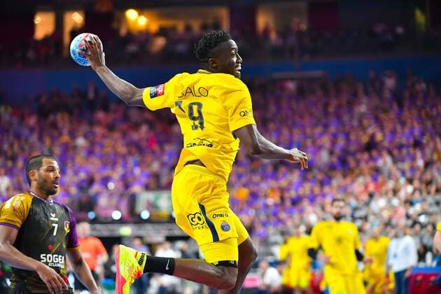2018.05.26 Kolonia Pilka reczna Velux EHF FINAL4 Champions League Liga Mistrzow polfinal HBC Nantes - Paris Saint-Germain Handball N Z Luc Abalo Foto Pawel Andrachiewicz PressFocus 2018.05.26 Cologne Handball Velux EHF FINAL4 Champions League semifinal HBC Nantes - Paris Saint-Germain Handball Luc Abalo Photo Pawel Andrachiewicz PressFocus NEWSPIX.PL --- Newspix.pl  20180526_PF_PA099