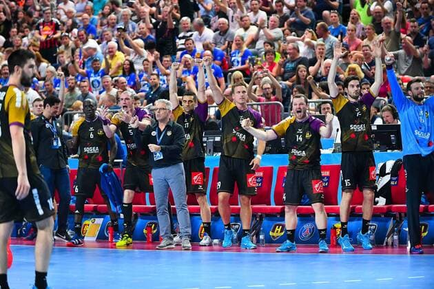 2018.05.26 Kolonia Pilka reczna Velux EHF FINAL4 Champions League Liga Mistrzow polfinal HBC Nantes - Paris Saint-Germain Handball N Z radosc Nantes Foto Pawel Andrachiewicz PressFocus 2018.05.26 Cologne Handball Velux EHF FINAL4 Champions League semifinal HBC Nantes - Paris Saint-Germain Handball radosc Nantes Photo Pawel Andrachiewicz PressFocus NEWSPIX.PL --- Newspix.pl  20180526_PF_PA101