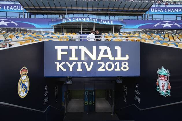 Real Madrid v Liverpool UEFA Champions League Final General view of the stadium before the UEFA Champions League Final at the Olympic Stadium, Kiev Content Not Available For UK Newspapers Copyright: xPaulxChestertonx FIL-11844-0034