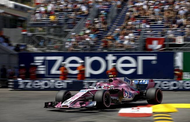Motorsports: FIA Formula One World Championship WM Weltmeisterschaft 2018, Grand Prix of Monaco, 31 Esteban Ocon (FRA, Sahara Force India F1 Team), Monte Carlo Monaco