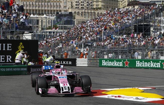 Motorsports: FIA Formula One World Championship WM Weltmeisterschaft 2018, Grand Prix of Monaco, 31 Esteban Ocon (FRA, Sahara Force India F1 Team), Monte Carlo Monaco