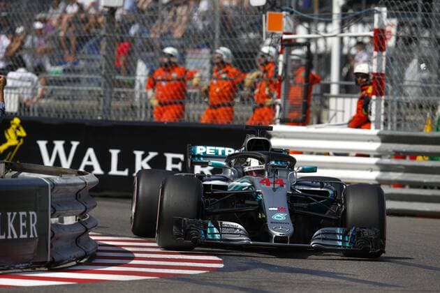 Motorsports: FIA Formula One World Championship WM Weltmeisterschaft 2018, Grand Prix of Monaco, 44 Lewis Hamilton (GBR, Mercedes AMG Petronas Motorsport), Monte Carlo Monaco