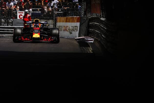 May 26, 2018 - Monaco, Monte Carlo - 03 Daniel Ricciardo from Australia with Aston Martin Red Bull Tag Heuer RB14 during the Monaco Formula One Grand Prix at Monaco on 25 th of May, 2018 in Montecarlo, Monaco. F1 Grand Prix of Monaco - Qualifying  - ZUMAn230 20180526_zaa_n230_577 Copyright: xXavierxBonillax