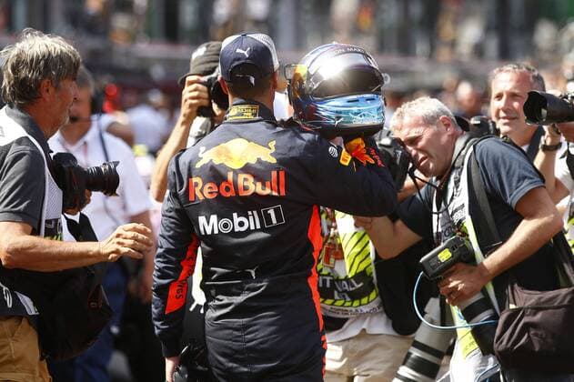 Motorsports: FIA Formula One World Championship WM Weltmeisterschaft 2018, Grand Prix of Monaco, 3 Daniel Ricciardo (AUS, Aston Martin Red Bull Racing), Monte Carlo Monaco