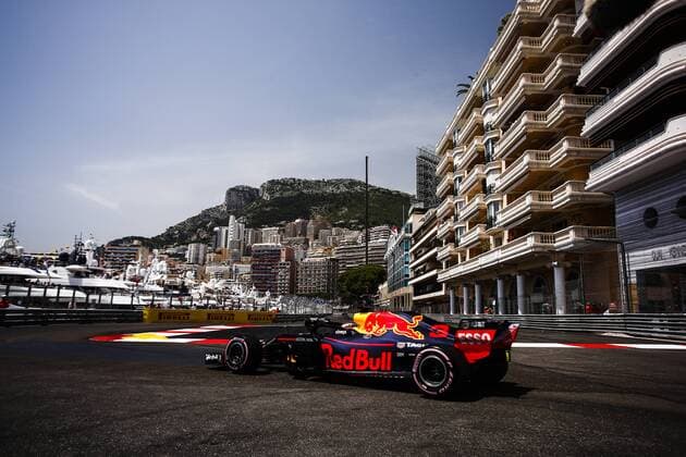 May 26, 2018 - Monaco, Monte Carlo - 03 Daniel Ricciardo from Australia with Aston Martin Red Bull Tag Heuer RB14 during the Monaco Formula One Grand Prix at Monaco on 25 th of May, 2018 in Montecarlo, Monaco. F1 Grand Prix of Monaco - Qualifying  - ZUMAn230 20180526_zaa_n230_609 Copyright: xXavierxBonillax