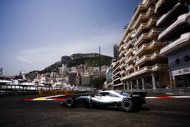 May 26, 2018 - Monaco, Monte Carlo - 77 Valtteri Bottas from Finland Mercedes W09 Hybrid EQ Power+ team Mercedes GP during the Monaco Formula One Grand Prix at Monaco on 25 th of May, 2018 in Montecarlo, Monaco. F1 Grand Prix of Monaco - Qualifying  - ZUMAn230 20180526_zaa_n230_613 Copyright: xXavierxBonillax
