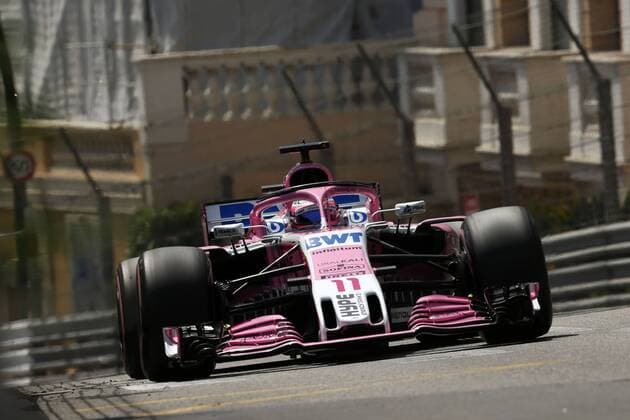 Motorsports: FIA Formula One World Championship WM Weltmeisterschaft 2018, Grand Prix of Monaco, 11 Sergio Perez (MEX, Sahara Force India F1 Team), Monte Carlo Monaco