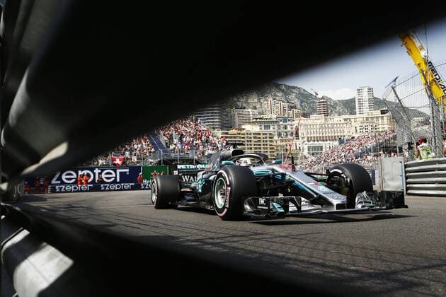 Motorsports: FIA Formula One World Championship WM Weltmeisterschaft 2018, Grand Prix of Monaco, 44 Lewis Hamilton (GBR, Mercedes AMG Petronas Motorsport), Monte Carlo Monaco