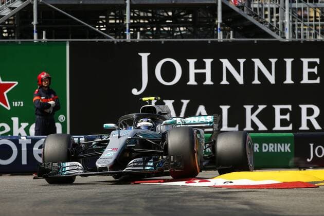 Motorsports: FIA Formula One World Championship WM Weltmeisterschaft 2018, Grand Prix of Monaco, 77 Valtteri Bottas (FIN, Mercedes AMG Petronas Motorsport), Monte Carlo Monaco