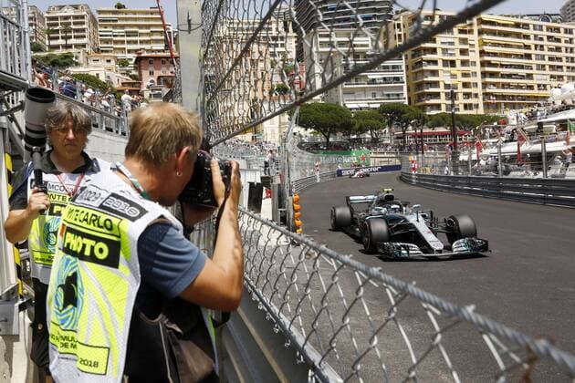 Motorsports: FIA Formula One World Championship WM Weltmeisterschaft 2018, Grand Prix of Monaco, 77 Valtteri Bottas (FIN, Mercedes AMG Petronas Motorsport), Monte Carlo Monaco