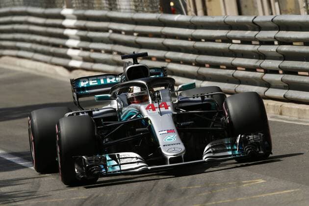 Motorsports: FIA Formula One World Championship WM Weltmeisterschaft 2018, Grand Prix of Monaco, 44 Lewis Hamilton (GBR, Mercedes AMG Petronas Motorsport), Monte Carlo Monaco