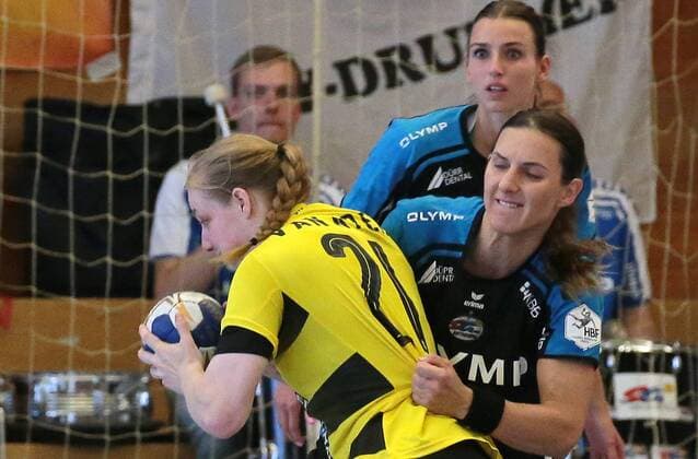 26 05 2018 Germany Bietigheim Handball Bundesliga Women 26 Gameday League Season 2017 2018 SG BBM Bietigheim v Borussia Dortmund v Harma van Kreij BVB Carolina Kudlacz Gloc BBM