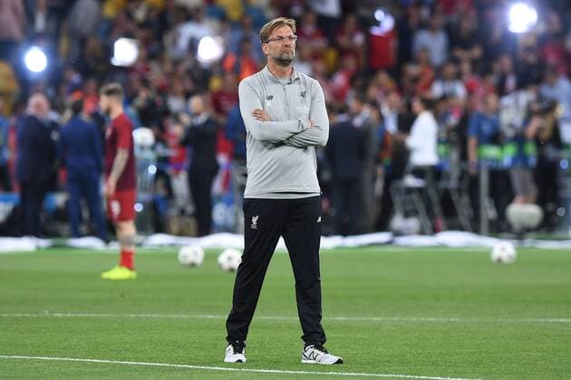 Football Champions League Final Real Madrid Liverpool on 26 05 2018 at the Olympic Stadium in Kiev Jürgen Klopp coach Liverpool xRx
