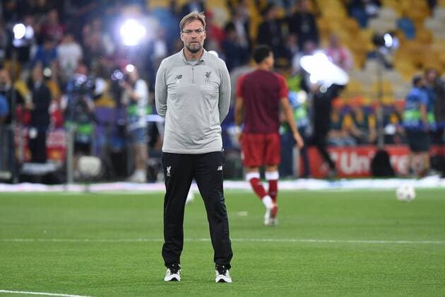 Football Champions League Final Real Madrid Liverpool on 26 05 2018 at the Olympic Stadium in Kiev Jürgen Klopp coach Liverpool xRx