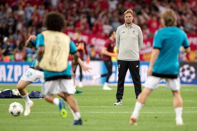 SOCCER - UEFA CL final, Liverpool vs Real KIEV,UKRAINE,26.MAY.18 - SOCCER - UEFA Champions League, final, Liverpool FC vs Real Madrid CF. Image shows head coach Juergen Klopp (Liverpool). GEPAxpictures xMaticxKlansek