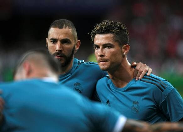 Real Madrid s Cristiano Ronaldo during warming up time before the UEFA Champions League final between Real Madrid and Liverpool FC at the NSC Olimpiyskiy stadium in Kiev, Ukraine, 26 May 2018. UCL Final 2018 - Real Madrid vs Liverpool FC !ACHTUNG: NUR REDAKTIONELLE NUTZUNG!  Copyright: xMykolaxTysx RML01 20180526-636629634933724386
