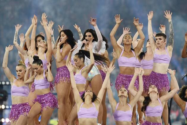 Fußball, CL Finale, Dua Lipa Mg Kiev (Ucraina) 26 05 2018 - finale Champions League Real Madrid-Liverpool foto Matteo Gribaudi Image nella foto: cerimonia di apertura 