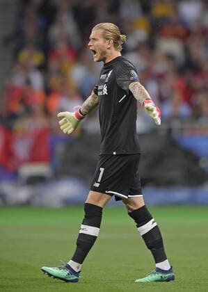 26 05 2018 Football UEFA Champions League Final 2018 Real Madrid Liverpool Olympic Stadium Kiev Ukraine Goalkeeper Loris Karius Liverpool FC