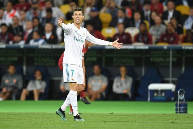 Fußball, CL Finale, Real Madrid - FC Liverpool 2018.05.26 Kijow Kiev Pilka nozna Liga Mistrzow Final Sezon 2017 2018 Real Madryt - Liverpool FC N z Cristiano Ronaldo Foto Rafal Oleksiewicz PressFocus 2018.05.26 Kijow Kiev Football Champions League Final Season 2017 2018 Cristiano Ronaldo Credit: Rafal Oleksiewicz PressFocus NEWSPIX.PL --- Newspix.pl  20180526PF_RO0062
